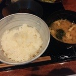 Yuu An - ご飯・味噌汁