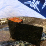 鮨処切通 - 2015年10月：特上握り(\2600)…いくら