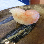 鮨処切通 - 2015年10月：特上握り(\2600)…海老