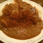 リブラ - カツカレーセット900円：ドリンク・サラダ付き