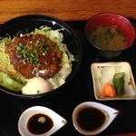 てっちゃん - あしたか牛メンチ丼￥500