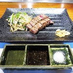 築地鉄板焼 Kurosawa - 岩手県産江刺牛もも肉