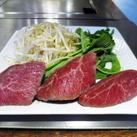 築地鉄板焼 Kurosawa - 岩手県産江刺牛もも肉