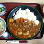 松屋 - 日替（チキンカレーライス定食）580円