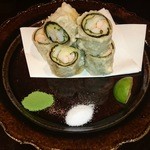 二条有恒 - 蟹と百合根の東寺揚げ