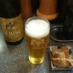 まりも - エビス、お通し