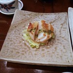 ざくろ - ランチ：お好み和定食：帆立貝バター醤油焼