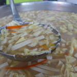 南塘水餃館 - おなじみ酸辣湯