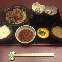 人形町今半 新宿第一生命ビル店 - ポンズ焼御膳