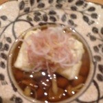 日本料理 晴山 - 焼きなす、焼き穴子、なめこ