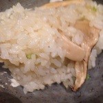 日本料理 晴山 - 松茸ごはん