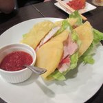 カプリス - 自家製ロースハムのタコス2015.08.24