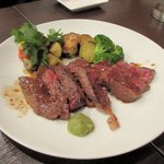 カプリス - 上州和牛のロースステーキ2015.08.24