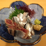 いな穂 - 秋刀魚の刺身
