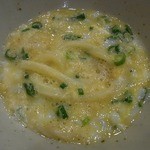 うどん 丸香 - 山かけ＋温泉玉子
