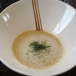 レストランRyu - 手長海老とじゃが芋のカプチーノ