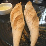 レストランRyu - 自家製のフランス産小麦のパン
