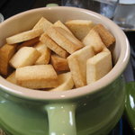 レストランRyu - スタッフ手作りのバタークッキー