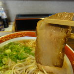 Torikatsu - チャーシューはしっかりとした味がついていましたよ！