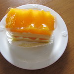 ブールドゥ・ネージュ - オレンジのショートケーキ