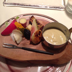 ビストロアム - 量的におかしいですが、アミューズです。