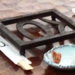 ほうとう不動 東恋路店 - 漬物　鍋敷き