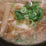 林屋 - 2015.10　油淋鶏（ユーリンチー）定食の醤油ラーメン