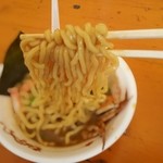 らーめん福たけ - 浅草開化楼の麺