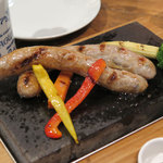 Osteria al Ponte - 自家製網脂包み焼きソーセージ