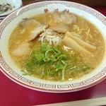 華遊軒 - 2015年10月　味噌ラーメン（600円）