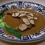 礼華　青鸞居 - 2015年10月フカヒレの姿煮トリュフソース