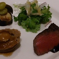 礼華　青鸞居 - 2015年10月和牛ヒレ肉と干し鮑
