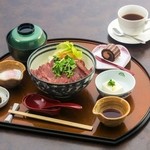 ゆさか庵 - 国産牛ステーキ丼