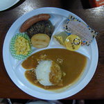 カレーハウス CoCo壱番屋 - A.ハンバーグ(450円)