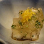 和彩　そあら - つき出し・・・クエの煮凝り