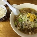 ら～めん一歩 - 野菜ラーメンのセット