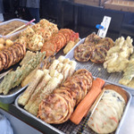 マルタニ製麺 - 天ぷらコーナーです。（2015.10 byジプシーくん）