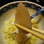 北新地 湯木 - フカヒレです。和出汁が十分浸みています。