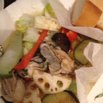 J.J.Monks - 牡蠣と野菜の紙蒸し Oct/2015