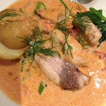 J.J.Monks - マグロのゴルゴンゾーラソース Oct/2015