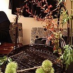 北新地 湯木 - すごい演出です。和食の極みですね。