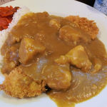 とんかつ燕楽 - カツカレー