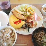 信州健康ランド 展望ビアレストラン キャラ - 朝食バイキング