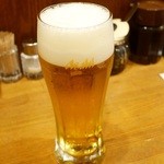 洋食 GOTOO - 美味しい 生ビール！￥４００