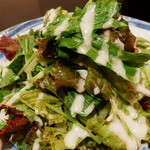 Green salad IPA dressing