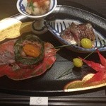 銀座 よし澤 - 鱧と新牛蒡、秋刀魚、零余子に雲丹