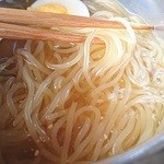 Ippukuya - いっぷく屋名物冷やし麺大盛り（１２００円）