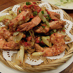 東北人家 - エビの炒め物