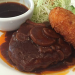 マルコポール 千田店 広電本社前 ハンバーグ 食べログ