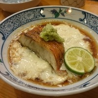 かぐら坂 新富寿司 - 金目鯛と湯葉の焼き浸し